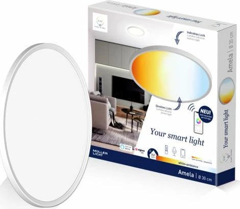 Müller Licht tint Amela LED Deckenleuchte white+ambiance 16W