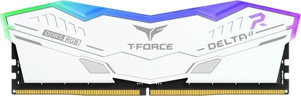 TeamGroup T-Force DELTAα RGB weiß UDIMM 32GB Kit, DDR5-6000, CL30-36-36-76, X8