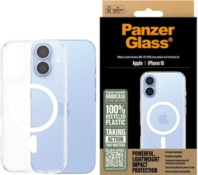 PanzerGlass Hard Case MagSafe für Apple iPhone 16 transparent