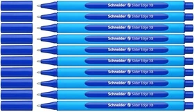Schneider Slider Edge, XB Kugelschreiber blau, 10er-Pack