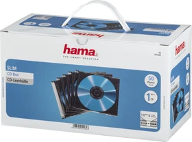 Hama CD-Leerhülle Slim, 50 Stück