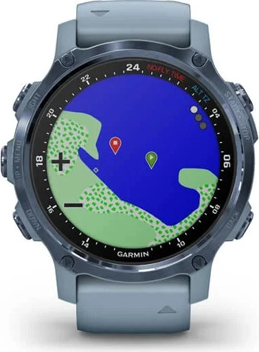 Garmin Descent Mk2S Tauchcomputer mineral blue/sea foam