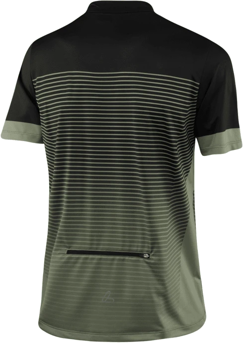 Löffler Stream 3.0 Full-Zip Trikot kurzarm olive (Herren)