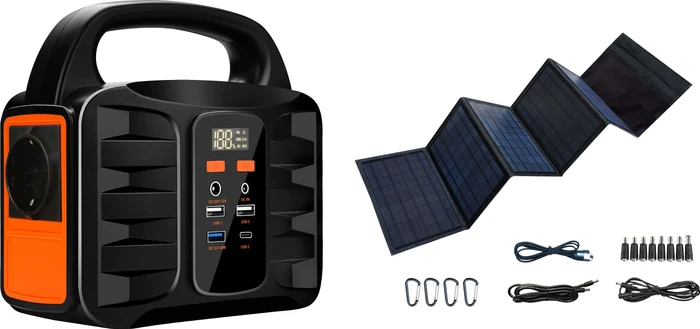 Denver PPS-42000 Solargenerator + 1x Solarpanel 40W, 155Wh – Bild 6