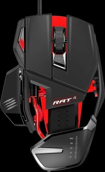 MadCatz R.A.T. 4 Gaming Mouse, PixArt PMW 3310, USB