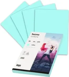 hellblau, A4, 80g/m², 100 Blatt