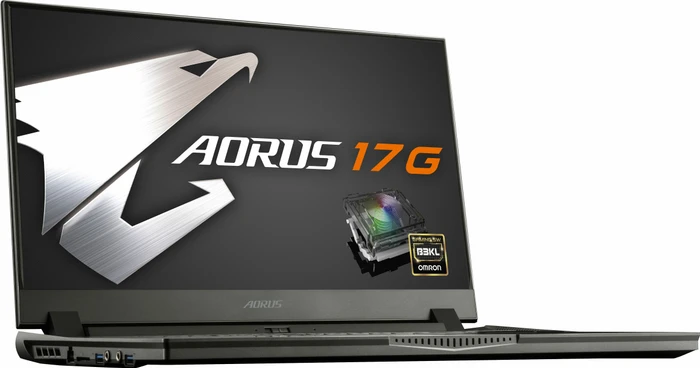 GIGABYTE AORUS 17G, Core i7-10750H, 16GB RAM, 512GB SSD, GeForce GTX 1660 Ti, DE