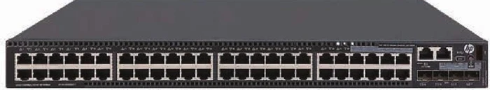 HP FlexNetwork 5510 HI 48G Rackmount Gigabit Managed Switch, 48x RJ-45, 4x SFP+, 1x Erweiterungsslot, 1440W PoE+