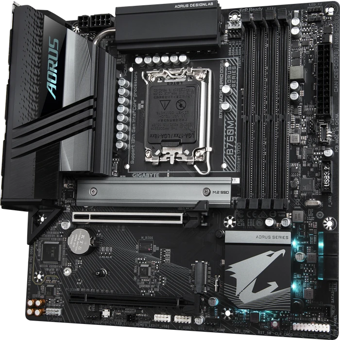 GIGABYTE B760M AORUS Pro DDR4 (Intel 1700)