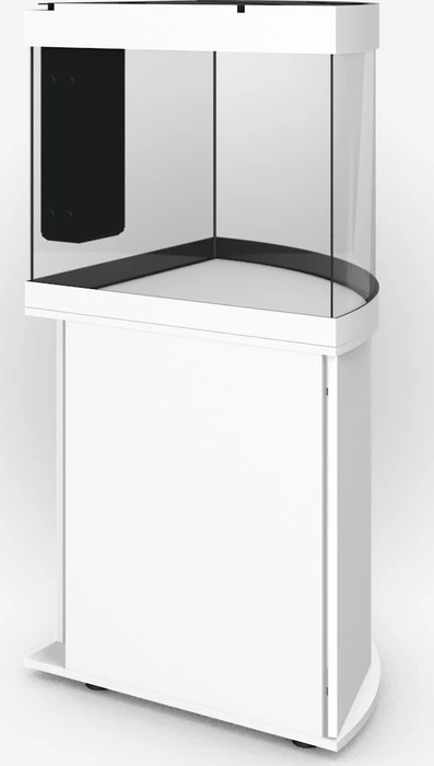 Juwel Trigon 190 LED Aquarium-Set mit Unterschrank, weiß/weiß, 190l