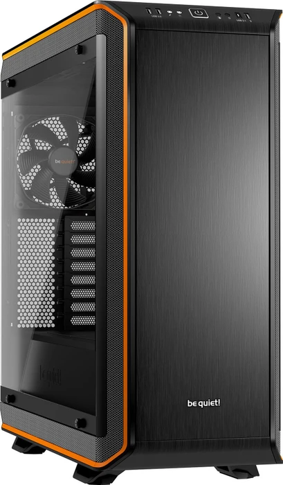 be quiet! Dark Base Pro 900 Rev. 2, orange, Glasfenster, schallgedämmt