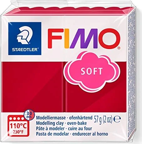 Staedtler Fimo Soft 57g kirschrot
