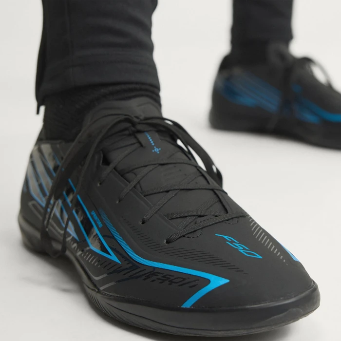 adidas F50 Hyperfast League core black/lucid ray blue