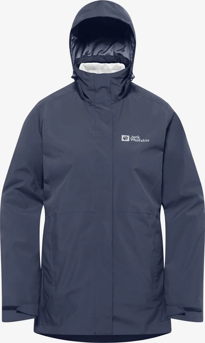 Jack Wolfskin Rotwand 3in1 Funktionsjacke graphite (Damen)
