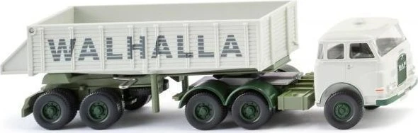 Wiking Hinterkippersattelzug MAN Pausbacke Walhalla Kalk