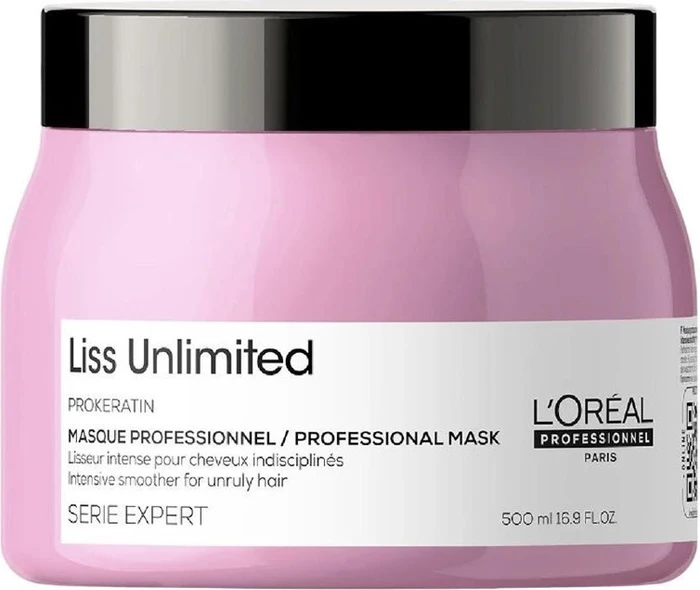 L'Oréal Expert Liss Unlimited Maske, 500ml