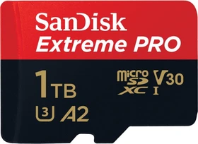 SanDisk Extreme PRO R170/W90 1TB Kit, UHS-I U3, A2, Class 10