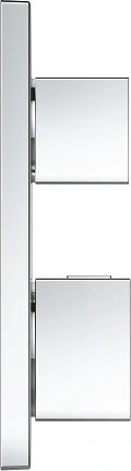 Grohe Grohtherm Cube Thermostat-Wannenbatterie mit integrierter 2-Wege-Umstellung chrom