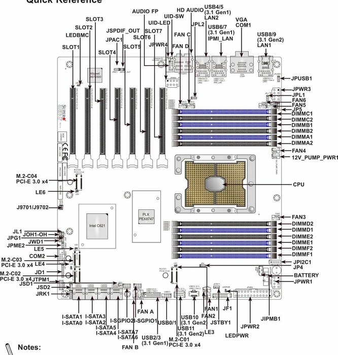Supermicro X11SPA-T, bulk (Intel 3647)
