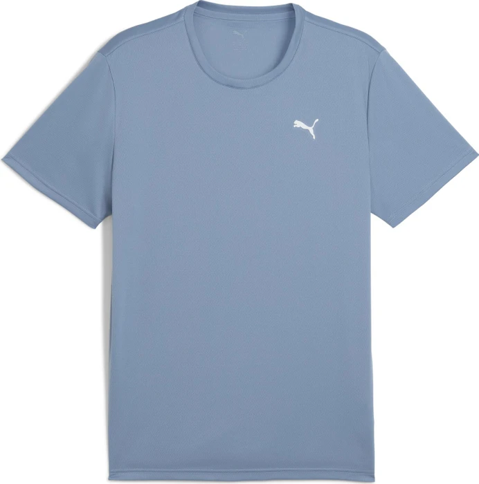Puma Train All Day Essentials Poly Texture T-Shirt kurzarm cool blue (Herren)