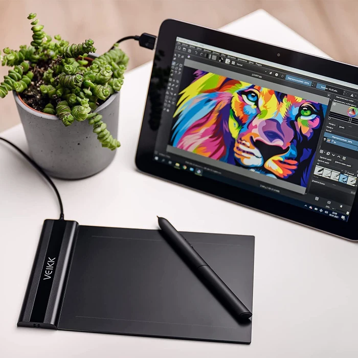 VEIKK S640 Pen Tablet, schwarz