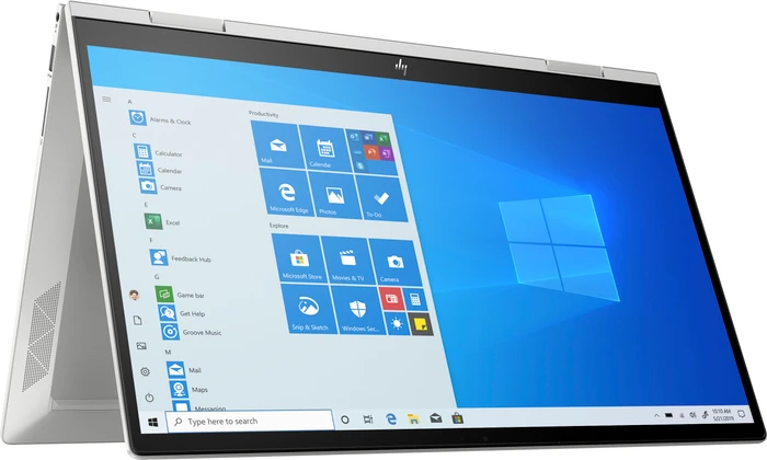 HP Envy x360 Convertible 15-ed0174ng, Natural Silver, Core i7-10510U, 16GB RAM, 512GB SSD, GeForce MX330, DE