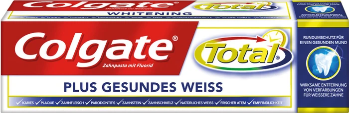 Colgate Total Plus Gesundes Weiß Zahncreme, 75ml