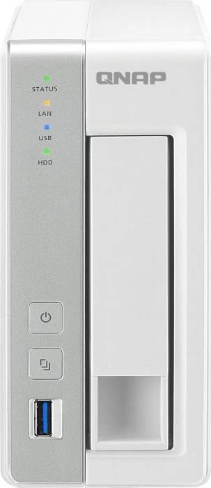 QNAP Turbo Station TS-131, 512MB RAM, 1x RJ-45 1000Base-T, 3x USB-A 3.0