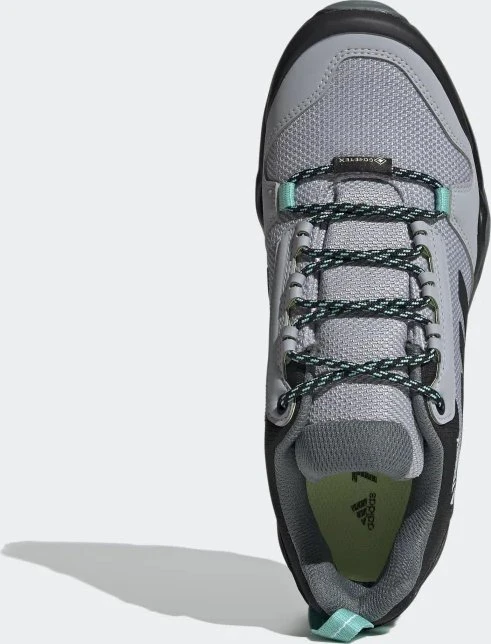 adidas Terrex AX3 GTX halo silver/core black/acid mint (Damen)