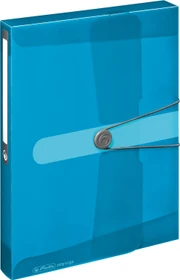 Herlitz easy orga to go Sammelbox, 40mm, A4, blau/transparent