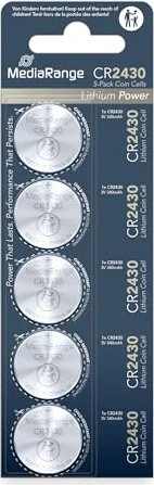 MediaRange CR2430, 5er-Pack