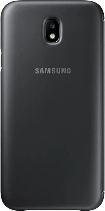Samsung EF-WJ730CB Flip Wallet für Galaxy J7 (2017) schwarz