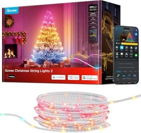 Govee Christmas String Lights 2 Smart Lichterkette 30m LED 300x RGBIC