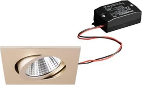 Brumberg SEVEN-S LED Einbauleuchte 3000K eckig champagner matt