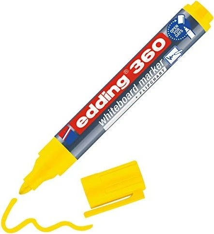 edding 360 Whiteboardmarker gelb
