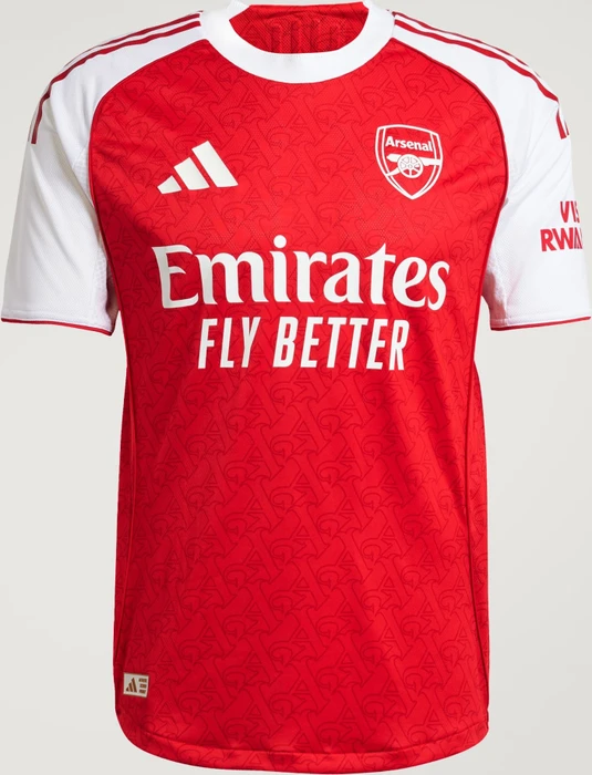 adidas FC Arsenal Authentic 2025/2026 Heimtrikot kurzarm better scarlet/white (Herren)