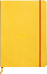 Rhodia Rhodiarama Notizbuch, A5, liniert, Softcover, daffodil, 80 Blatt