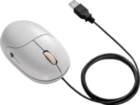 Nager IT Die Faire Maus grau, kabelgebunden, 2.1m, USB