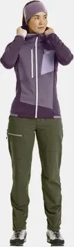 Ortovox Fleece Grid Hoody Funktionsjacke dark wild berry (Damen)