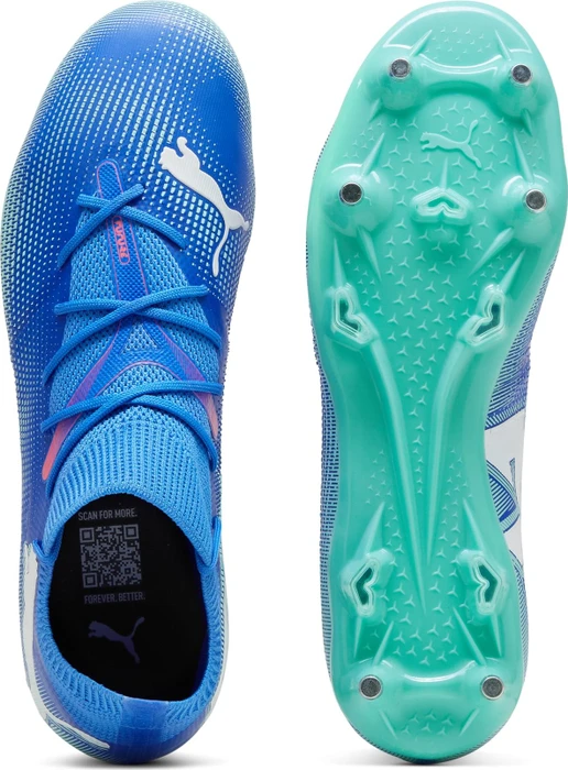 Puma Future 7 Match MxSG bluemazing/puma white/electric peppermint (Herren)