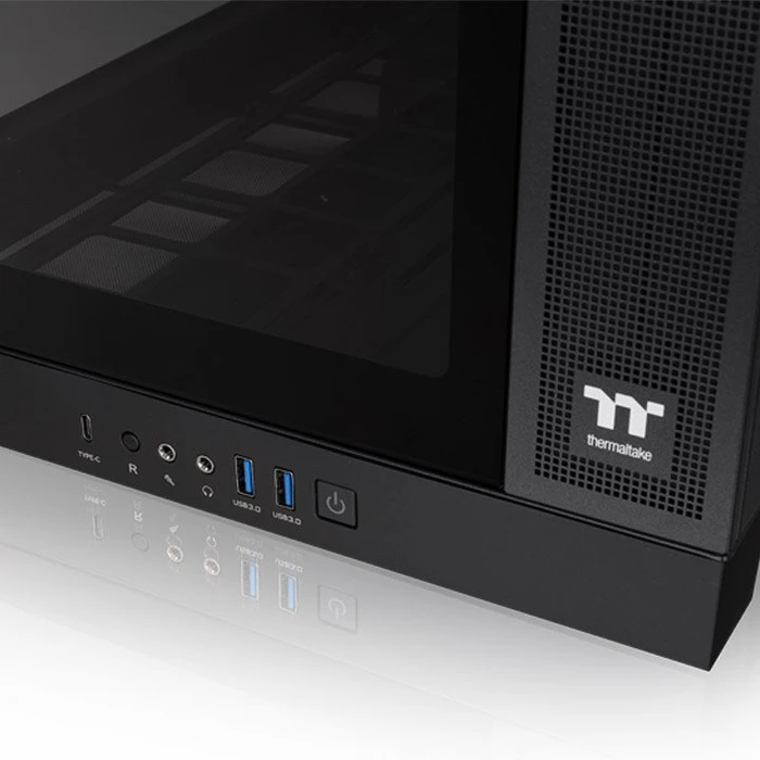 Thermaltake CAPO X Dual System Black, Glasfenster
