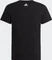 adidas Essentials Linear Logo Cotton Slim Fit T-Shirt kurzarm schwarz/weiß (Junior) Vorschaubild