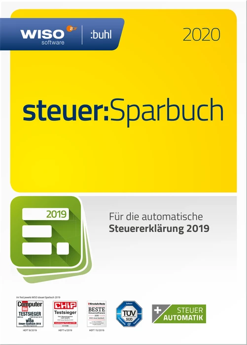 Buhl Data WISO Steuer-Sparbuch 2020, ESD (deutsch) (PC)
