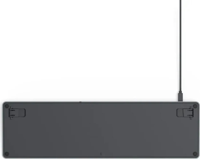 Hama CK-400 USB-Tastatur, schwarz/grau, LEDs weiß, USB, DE