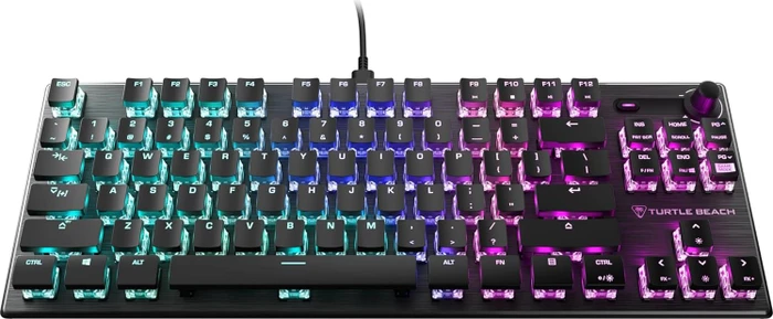 Turtle Beach Vulcan TKL, LEDs RGB, TITAN Mechanical Linear, USB, US
