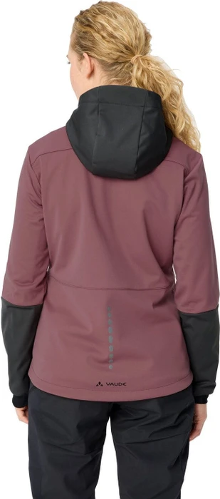 Vaude Qimsa Hooded Softshell Fahrradjacke ruby dusk (Damen)