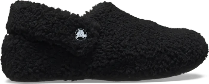 Crocs Classic Cozzzy Slipper schwarz (Junior)