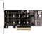 DeLOCK 2x M.2 PCIe, PCIe 4.0 x8 Vorschaubild