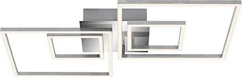 Briloner Frame LED Panel 44W 65.6cm chrom