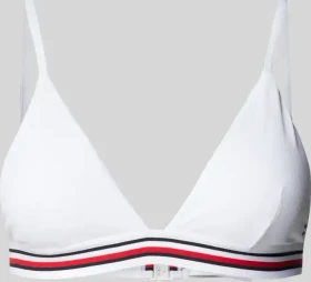 Tommy Hilfiger Global Stripe Triangel Bikini-Oberteil classic white (Damen)